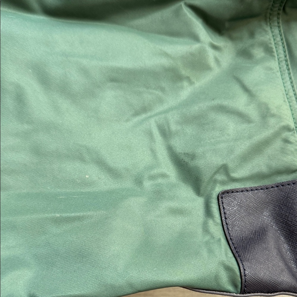 Tory Burch Green and Black Tote Bag - Picture 5 of 11